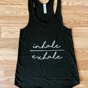 Workout tank- Dark Grey